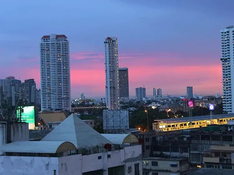 City view from property