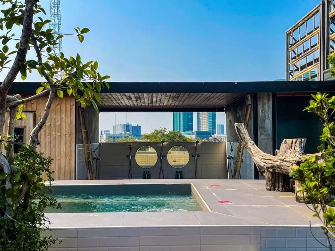 曼谷-藍色小屋艾里時尚男同志波斯特飯店