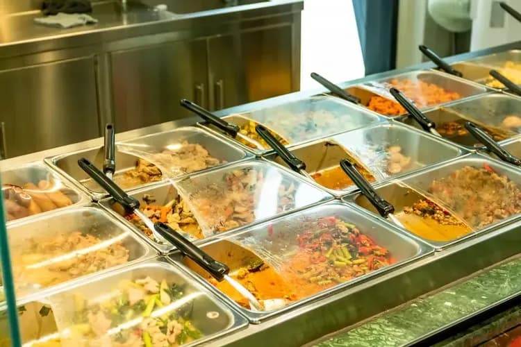 Breakfast buffet