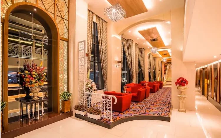 Lobby sitting area