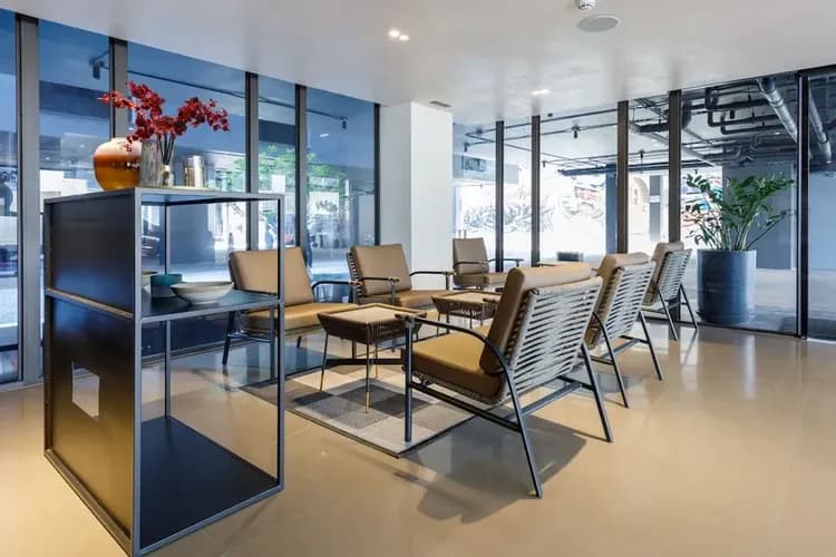 Lobby sitting area