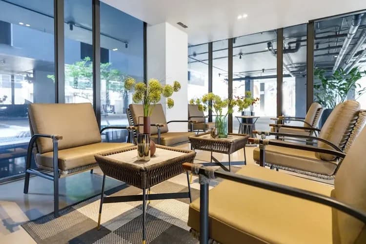 Lobby sitting area