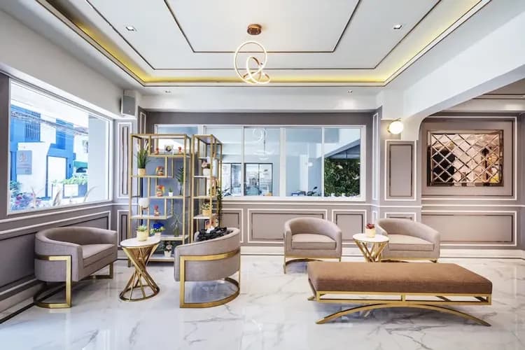 Lobby sitting area