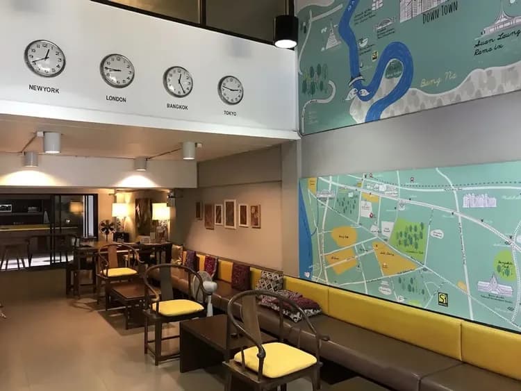 Lobby sitting area