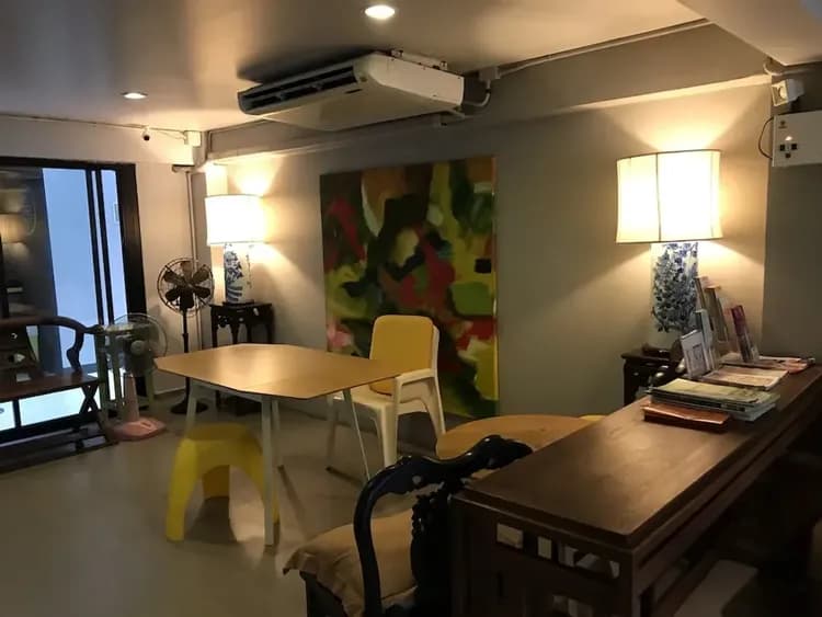 Lobby sitting area