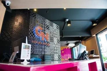 Check-in/check-out kiosk