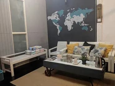 Lobby sitting area