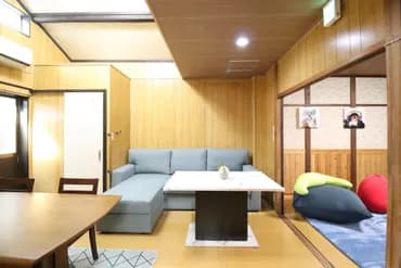 大阪最大級の宿！１７２㎡！広々戸建/まるまる貸切/JR環状線桃谷駅徒歩2分/最大24名-3