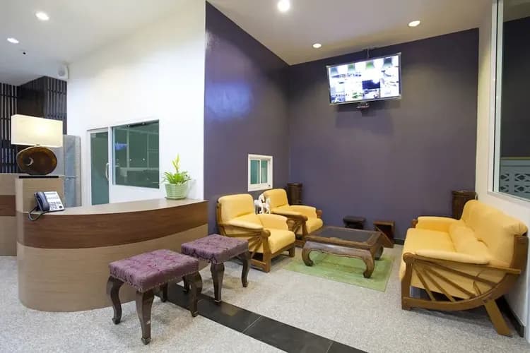 Lobby sitting area