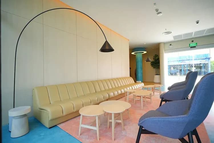 Lobby sitting area