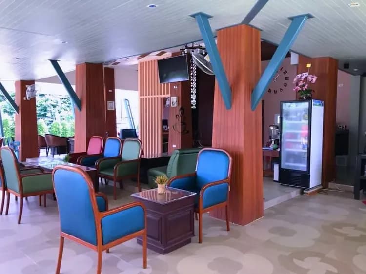 Lobby sitting area