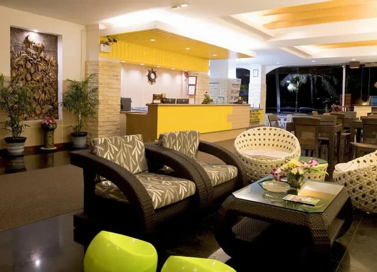 Lobby sitting area