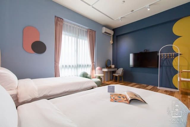 中間民宿-雙床房 A302【不可併床】-3