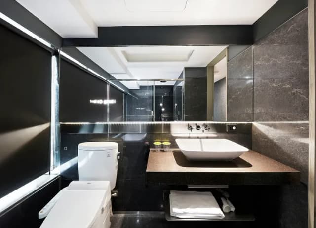 雀客旅館台北南京｜緊鄰捷運站-雀緻雙人客房-11