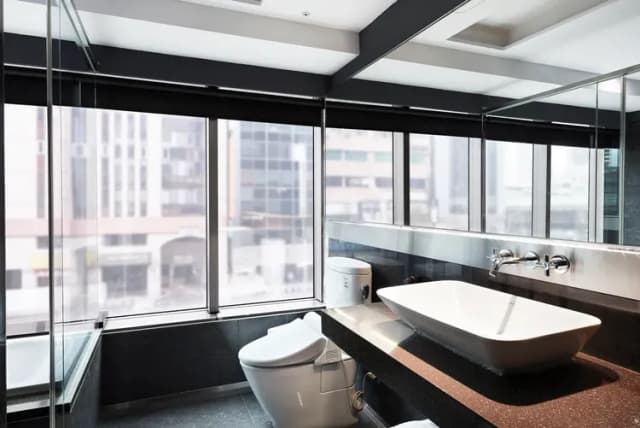 雀客旅館台北南京｜緊鄰捷運站-雀緻雙人客房-12