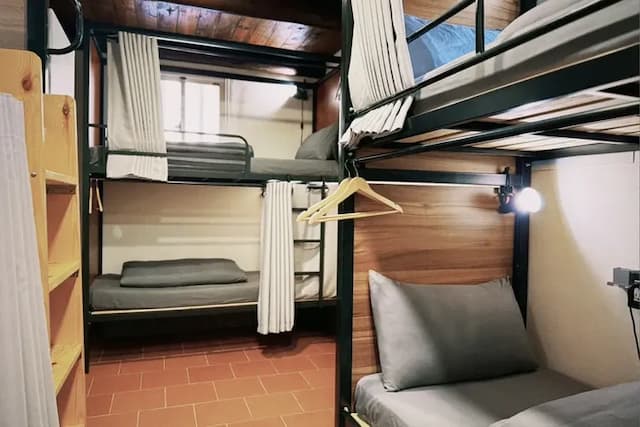 Kivala Hostel-Bed in 6-Bed Mixed Dormitory Room-6