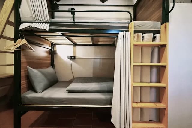 Kivala Hostel-Bed in 6-Bed Mixed Dormitory Room-5