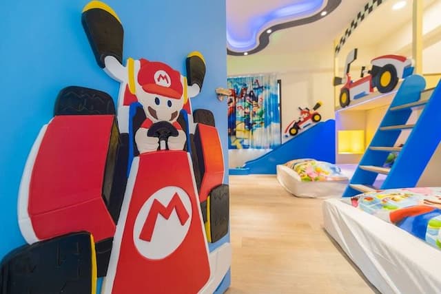 童玩趣親子民宿-Mario Quad Room-2