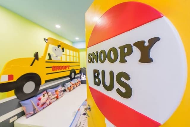 童玩趣親子民宿-Snoopy Quad Room-2