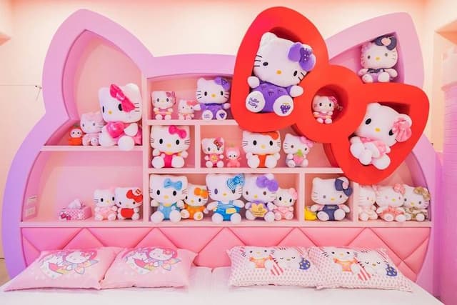 童玩趣親子民宿-凱蒂貓四人房-4