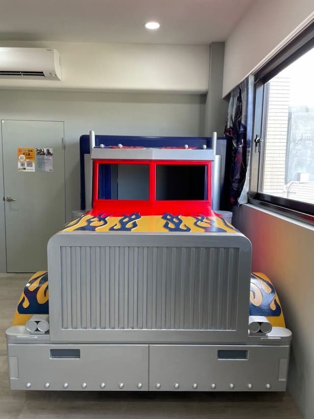 童玩趣親子民宿-變形金剛三人房-7