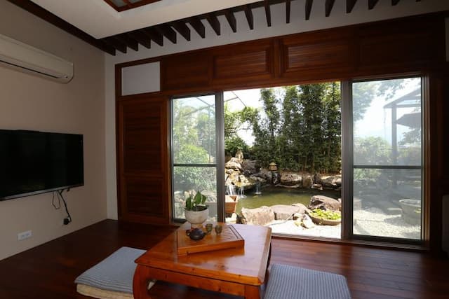 靜園休閒民宿｜絕佳地點、愜意景色-京都禪風-4