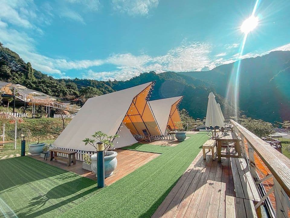 親子露營推薦,覓靜莊園|獨家7折起!免裝備高海拔、兒童遊樂設施!-【懶人露營】景觀豪華露營帳-1