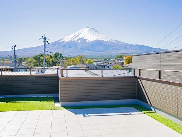 【106.107.108】富士山ビュー！屋上BBQテラス
