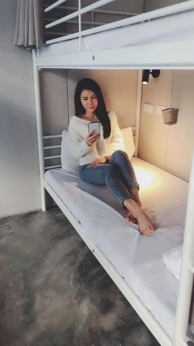 巢旅宿-女性宿舍 - 上舖床位-2