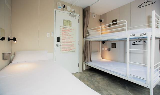 巢旅宿-3 人房混合宿舍 (共用衛浴)-2