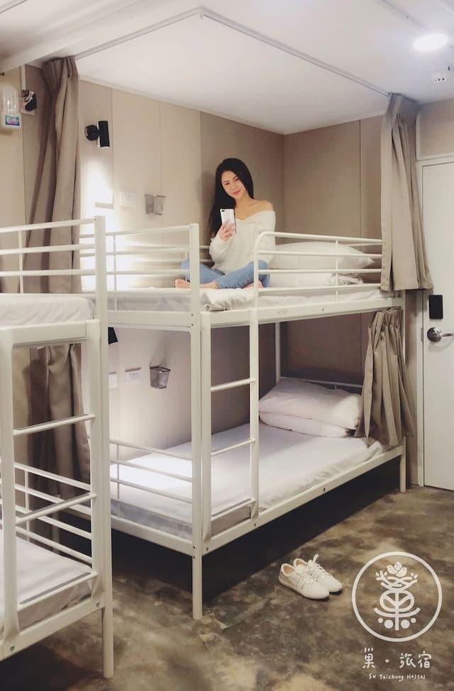巢旅宿-6 人房混合宿舍 (共用衛浴)-1