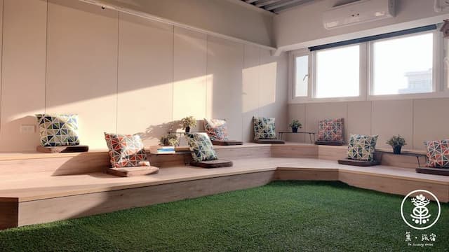 巢旅宿-雙人房一大床 共用衛浴-5