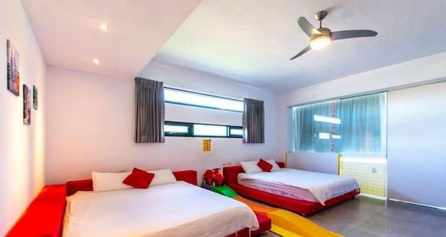 湖漾189風格旅店-雲逸四人房-8