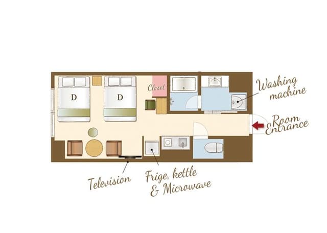RESI STAY 京 Ryuvilux 二條-嵯峨野B ll 二人房-8