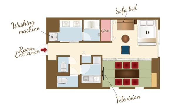 RESI STAY 京 Ryuvilux 二條-尊貴四人房-祗園--9