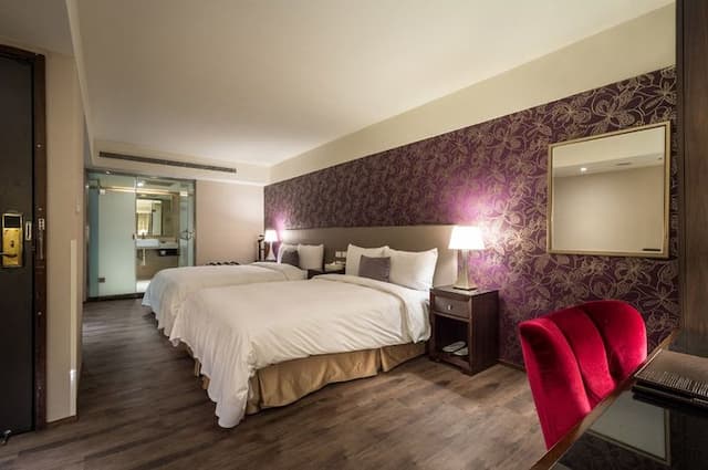 大來商旅-豪華雙床房 (15坪)-1