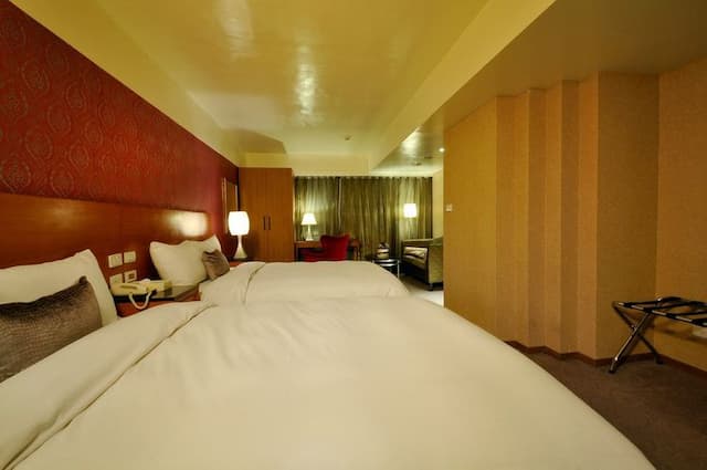 大來商旅-豪華雙床房 (15坪)-6