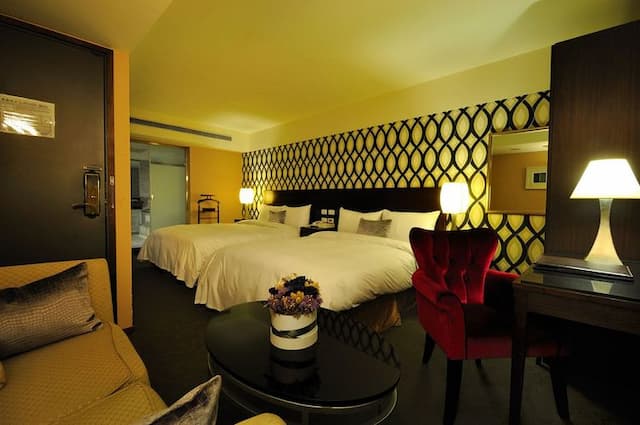 大來商旅-豪華雙床房 (15坪)-4