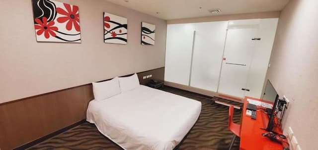Ximen Garden Inn-Standard Double Room witjout Window-2
