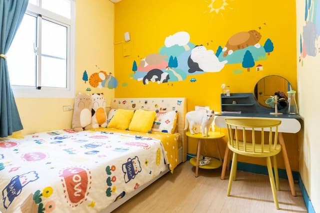 Moon walks slowly-Sunshine Double Room - 2F-1