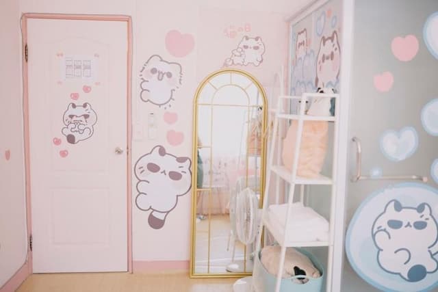 Moon walks slowly-Air Double Room - 3F-4