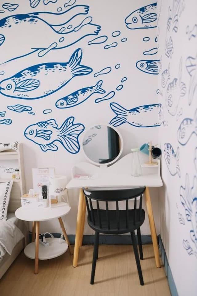 Moon walks slowly-Water Double Room - 3F-10