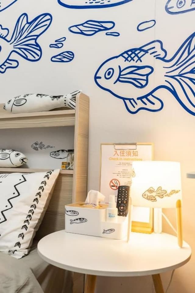 Moon walks slowly-Water Double Room - 3F-8