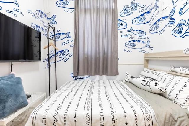 Moon walks slowly-Water Double Room - 3F-2