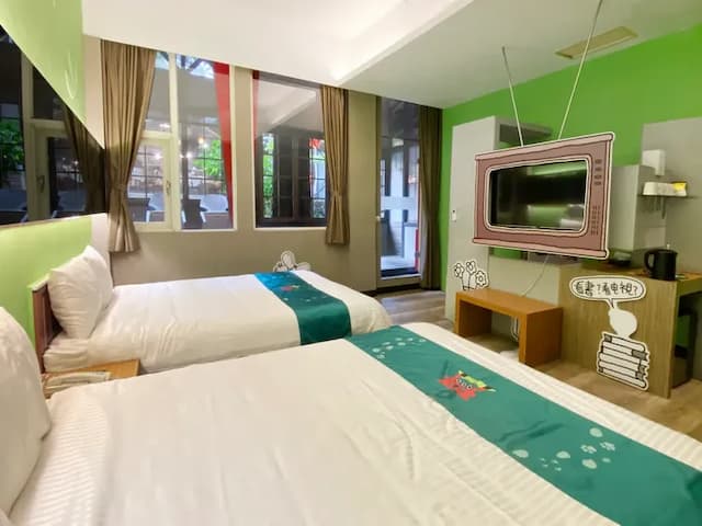 The M Village-Quadruple room (no room selection) BF+DIN-8