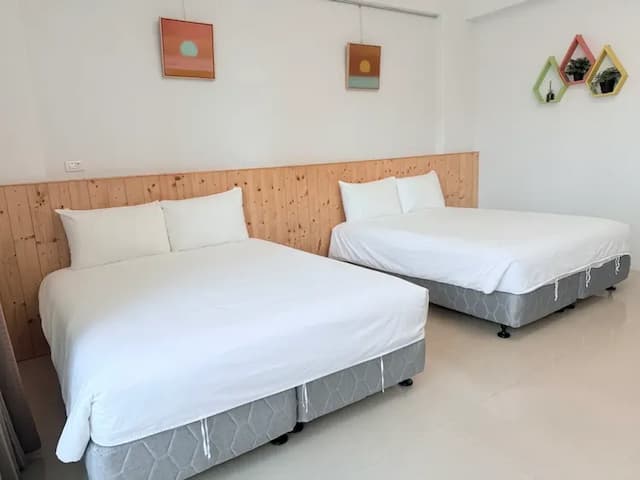 小豆旅宿 | 近台東車站-201 四人房－附陽台-2