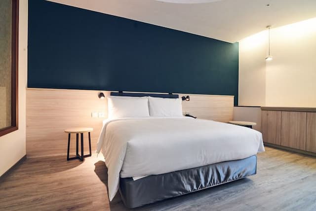 雀客藏居台北南港｜近環球購物中心＆CITYLINK、全新裝潢-雋永藏居雙人套房-4