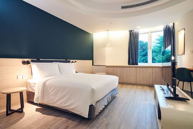 雀客藏居台北南港｜近環球購物中心＆CITYLINK、全新裝潢-雋永藏居雙人套房-2