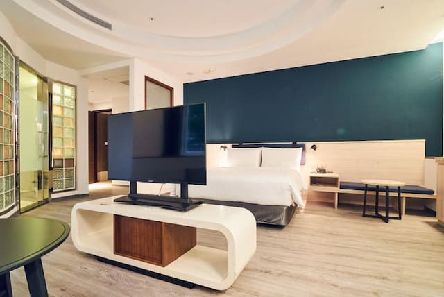 雀客藏居台北南港｜近環球購物中心＆CITYLINK、全新裝潢-雋永藏居雙人套房-3