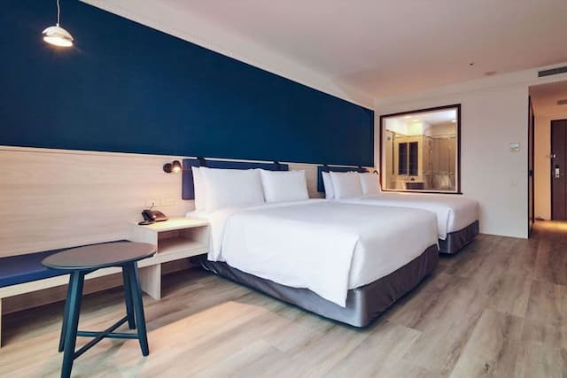 雀客藏居台北南港｜近環球購物中心＆CITYLINK、全新裝潢-藏享家庭客房-2